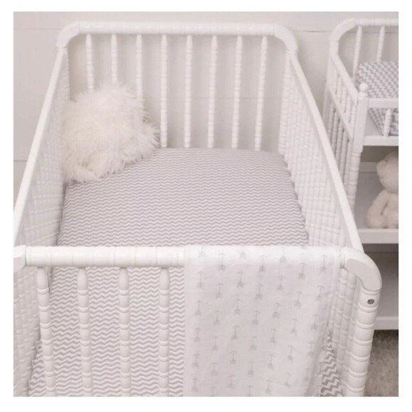 2 pack Universal Fit Crib Sheets - 100% Natural Soft Jersey Knit Cotton - Picture 4 of 6